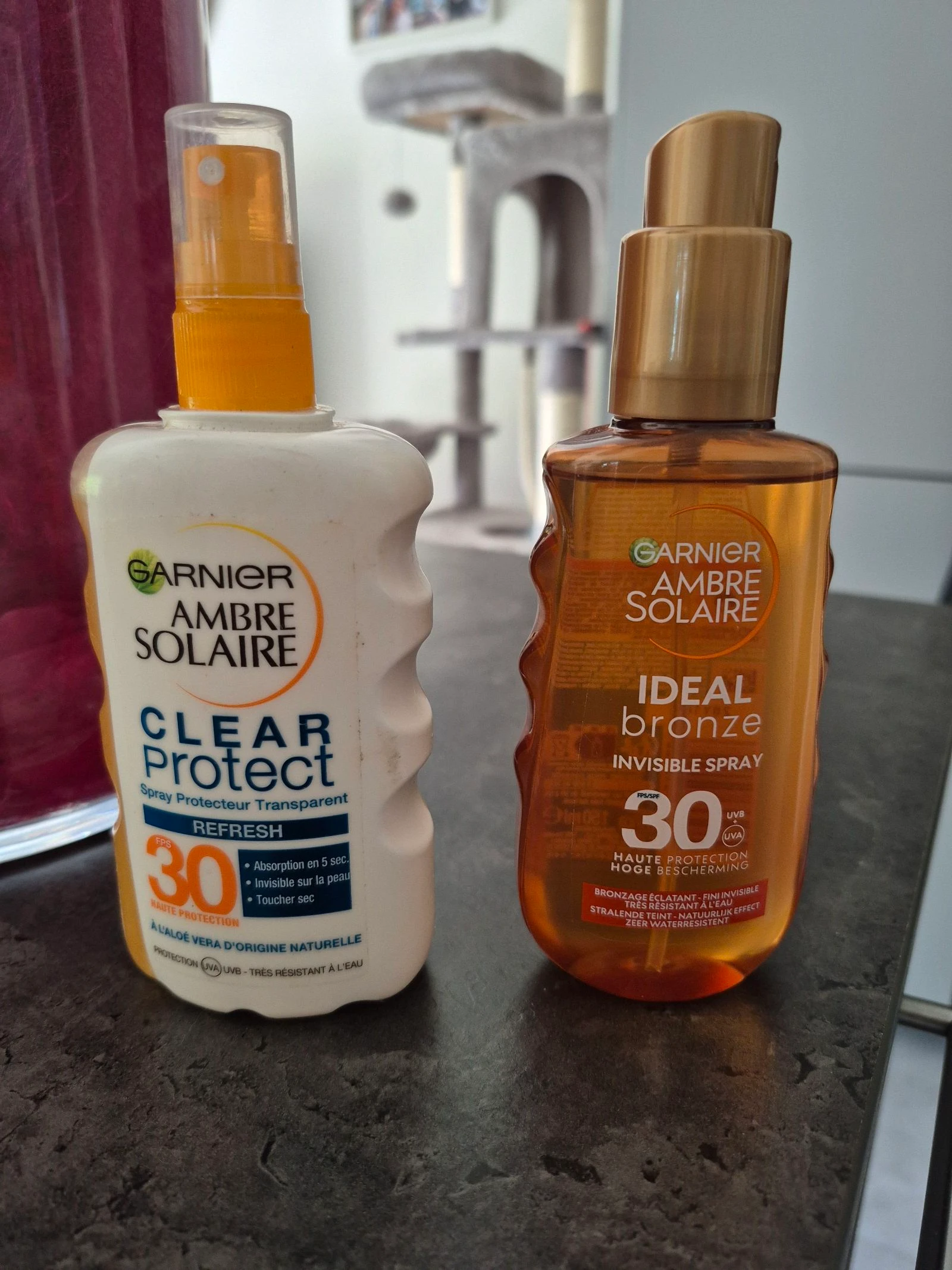 Crème solaire garnier 30